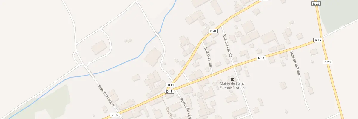 Plan du 5 Rue de la Forge à Saint-Étienne-à-Arnes