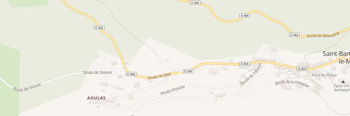 Plan du 5189 Les Chanalettes à Saint-Barthélemy-le-Meil