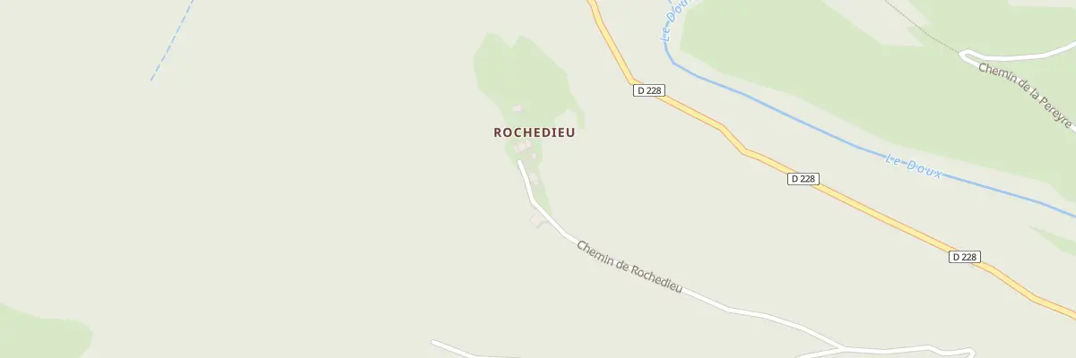 Plan du 5186 Rochedieu à Saint-Jeure-d’Andaure