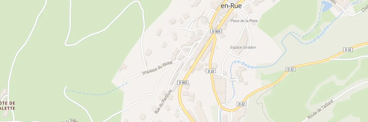 Plan du 1 Rue des Passereaux à Saint-Sauveur-en-Rue