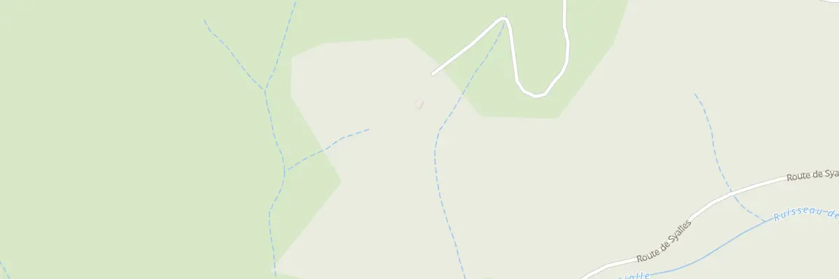 Plan de Gania à Désaignes