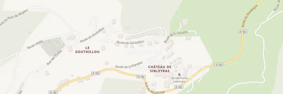 Plan du 5321 Sibleyras à Saint-Pierreville