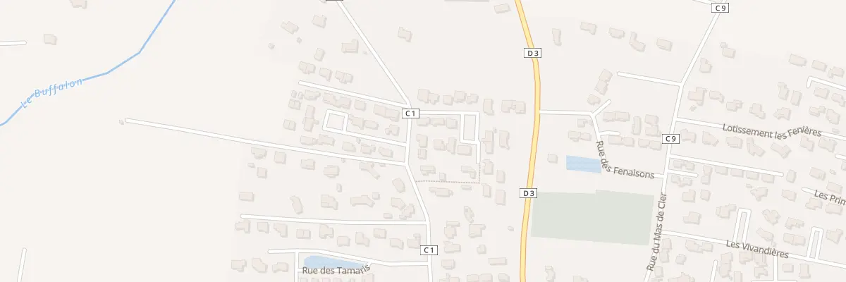 Plan du 2 Che du Mas Barbut à Redessan