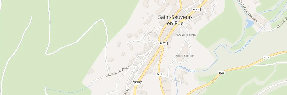 Plan du 4 Rue du Quartier Supérieur à Saint-Sauveur-en-Rue