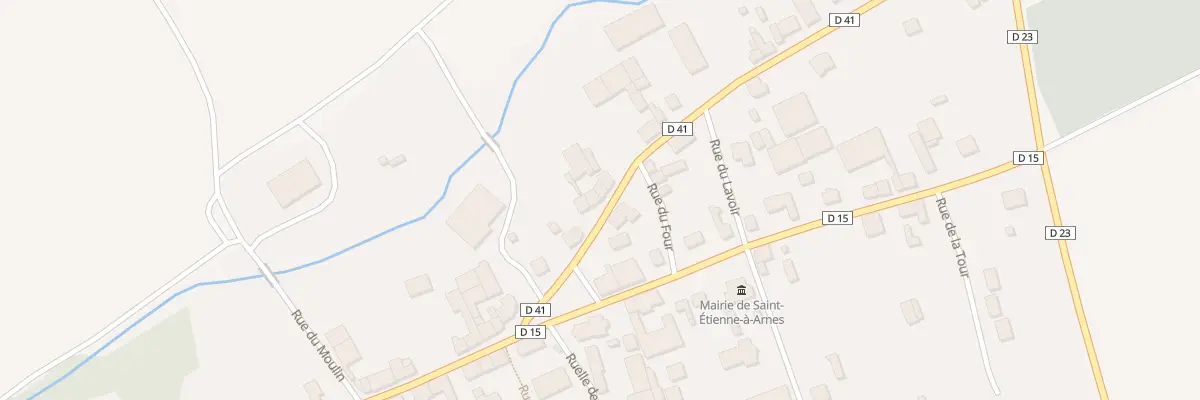 Plan du 9 Rue de la Forge à Saint-Étienne-à-Arnes