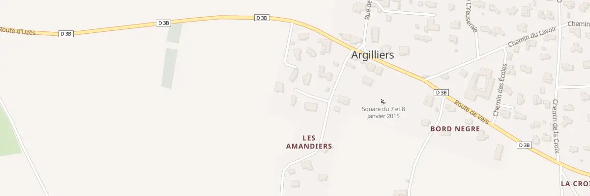 Plan du 1 Imp des Cros à Argilliers
