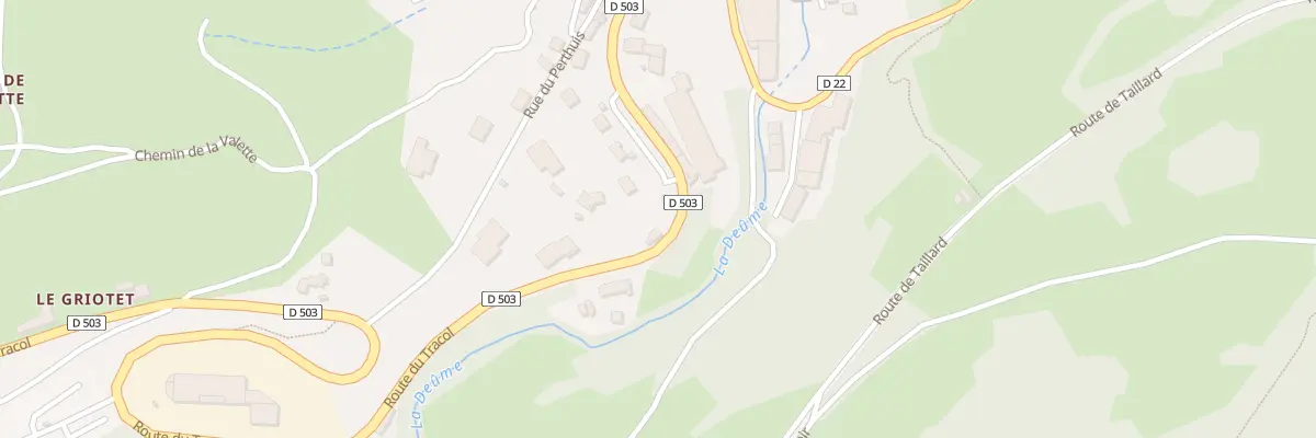 Plan du 26 Rte du Tracol à Saint-Sauveur-en-Rue