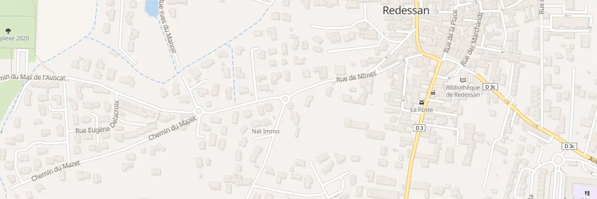 Plan du 11T Rue de Nimes à Redessan
