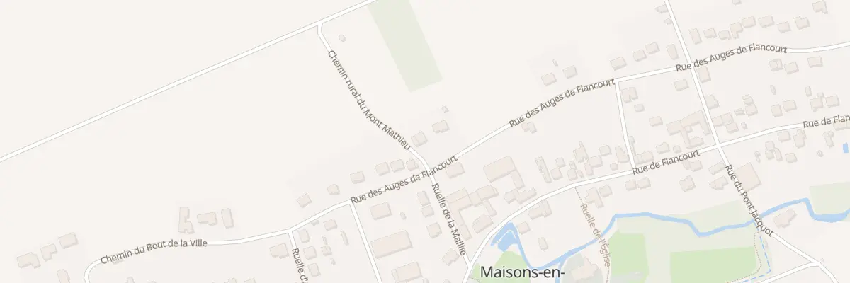 Plan du 11B Rle des Auges de Flancourt à Maisons-en-Champagne