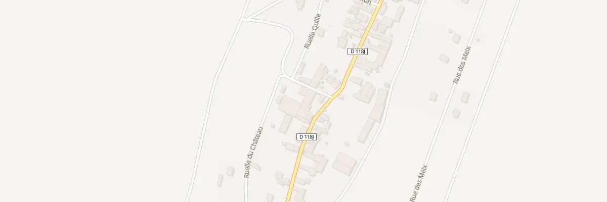 Plan du 44 Rue de Balot à Cérilly