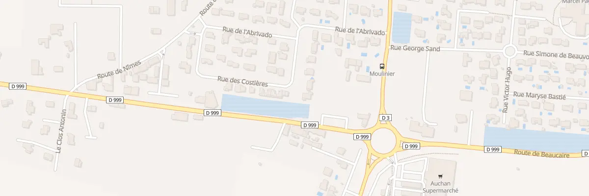 Plan du 28 Rue des Costières à Redessan