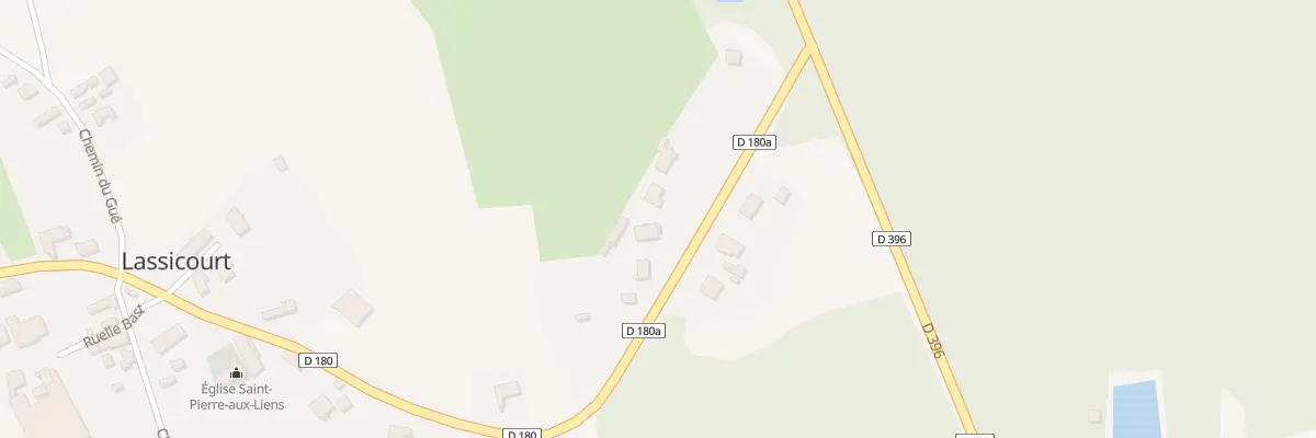 Plan du 5 Rte de Vitry à Lassicourt