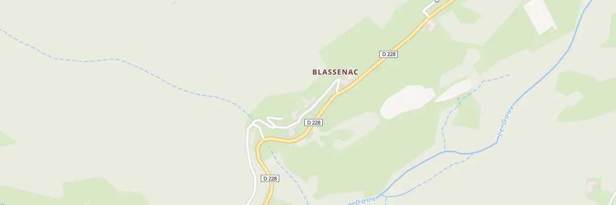 Plan du 135 Che de Blassenac à Labatie-d’Andaure