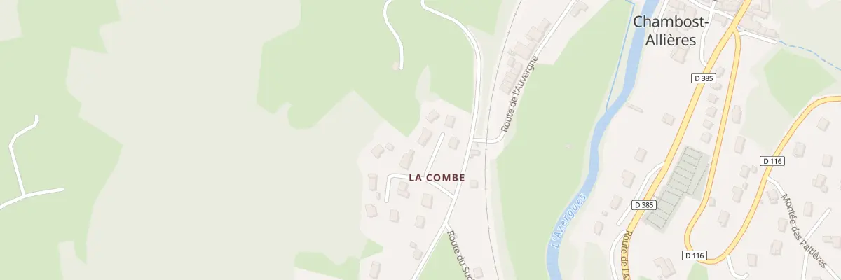 Plan du 45 Imp du Verger à Chambost-Allières