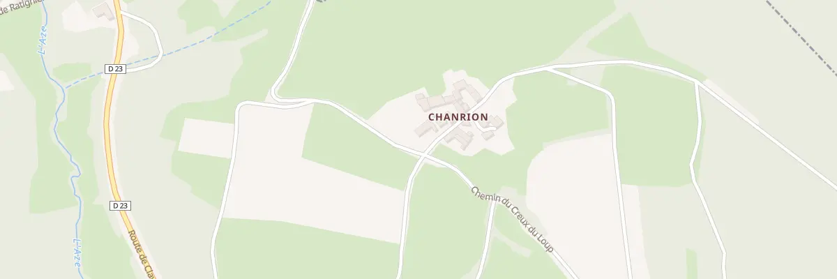 Plan du 571 Rte de Chanrion à Poule-les-Écharmeaux