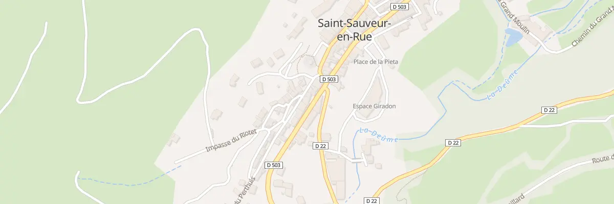 Plan du 9 Rue du Perthuis à Saint-Sauveur-en-Rue