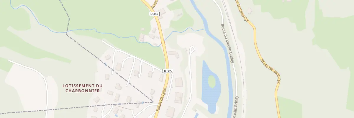 Plan du 349 Rte de Lyon à Lamure-sur-Azergues