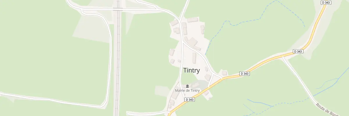 Plan du 5058 Le Bourg à Tintry