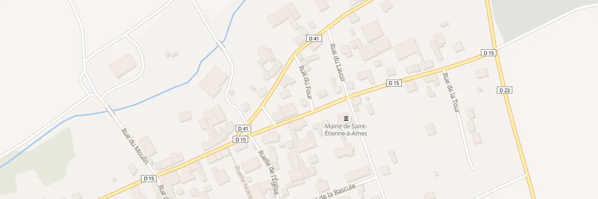 Plan du 6 Rue de l’Eglise à Saint-Étienne-à-Arnes