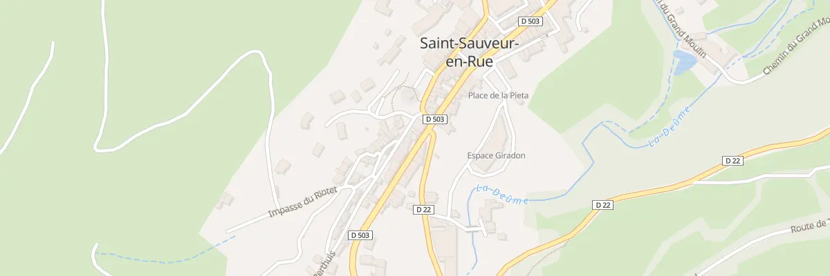 Plan du 6 Rte du Tracol à Saint-Sauveur-en-Rue