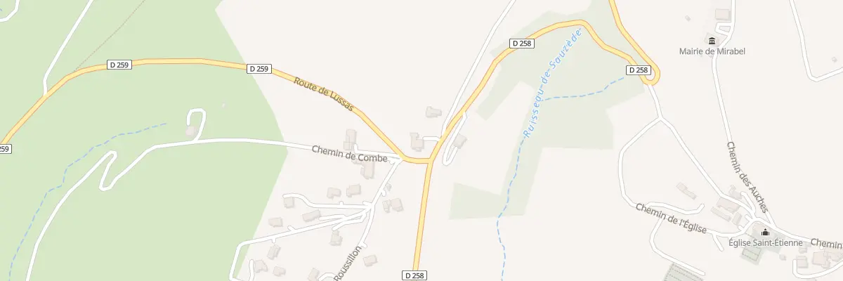 Plan du 840 Rte de Villeneuve à Mirabel