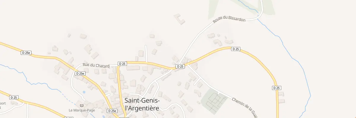 Plan du 15 Rte du Bissardon à Saint-Genis-l’Argentière