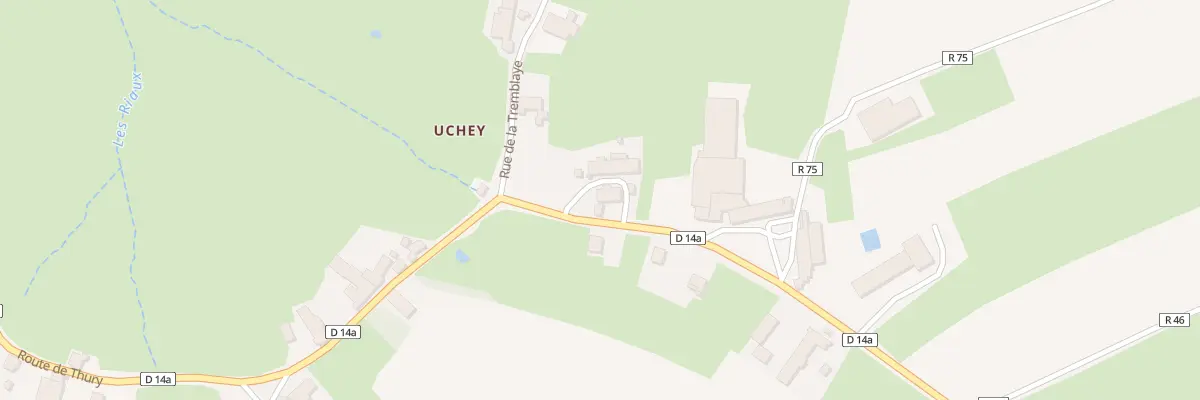 Plan du 5121 Hameau d’Uchey à Viévy