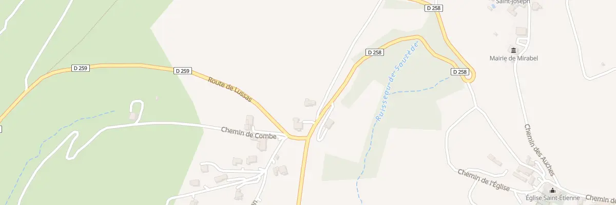 Plan du 830 Rte de Villeneuve à Mirabel