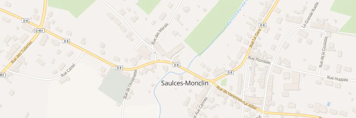 Plan du 6 Rue de la Vieille Ville à Saulces-Monclin