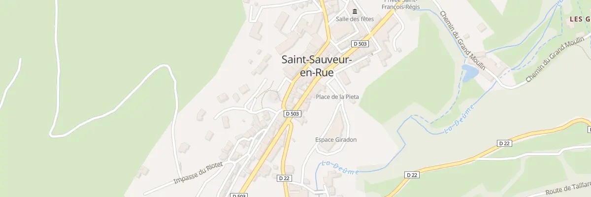 Plan du 5 Rte de Bourg Argental à Saint-Sauveur-en-Rue