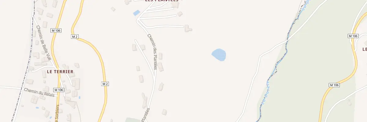 Plan du 468 Che des Plantées à Valfleury