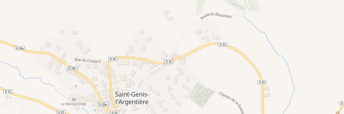 Plan du 35 Rte de Montromant à Saint-Genis-l’Argentière