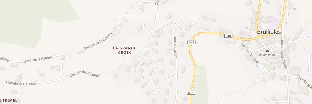 Plan du 8 Lot Le Panoramique à Brullioles