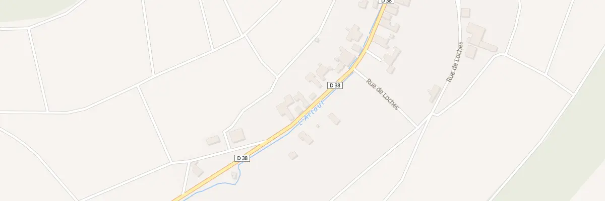 Plan du 5 Gr Grande Rue à Viviers-sur-Artaut
