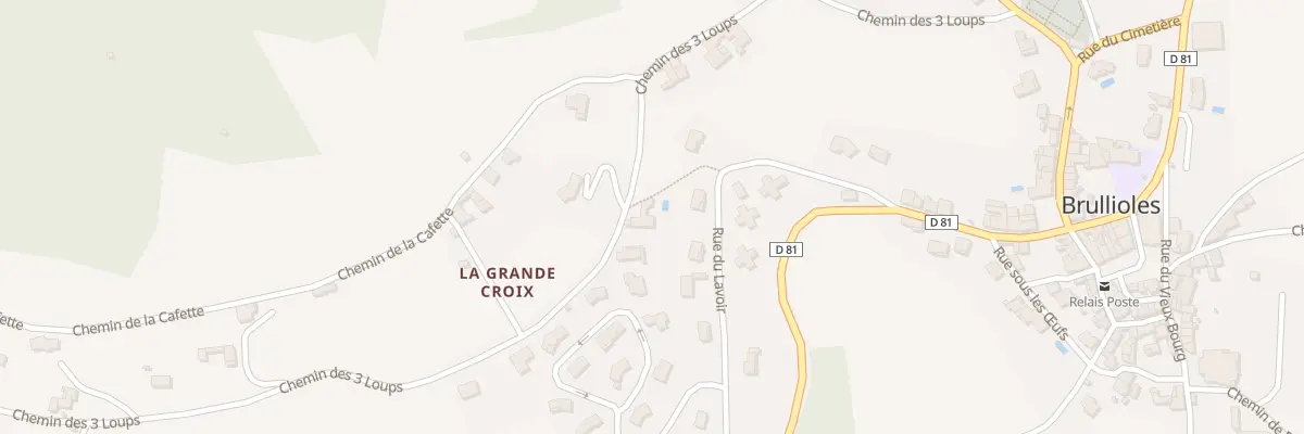 Plan du 5275 Lot Le Sotu à Brullioles