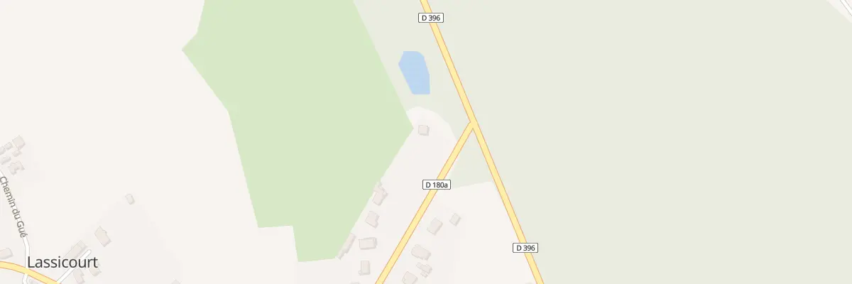 Plan du 9 Rte de Vitry à Lassicourt