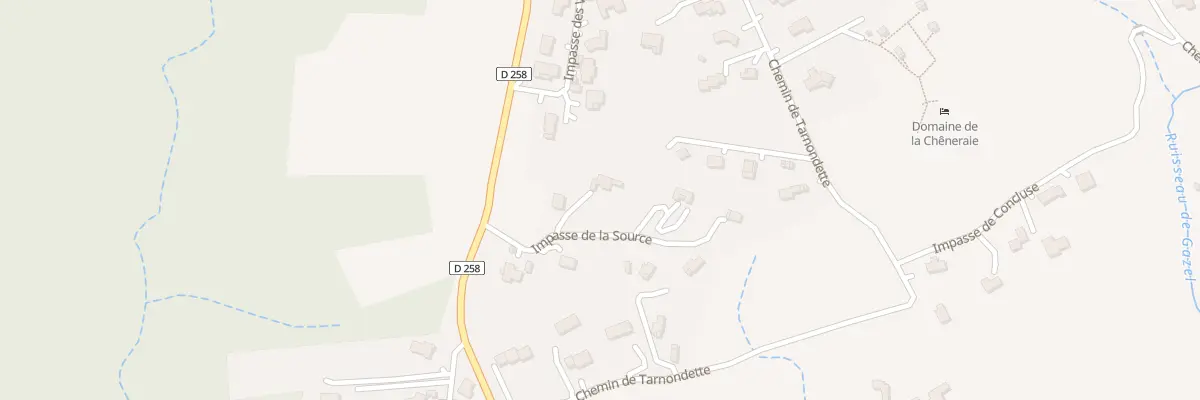 Plan du 70 Imp de la Source à Mirabel
