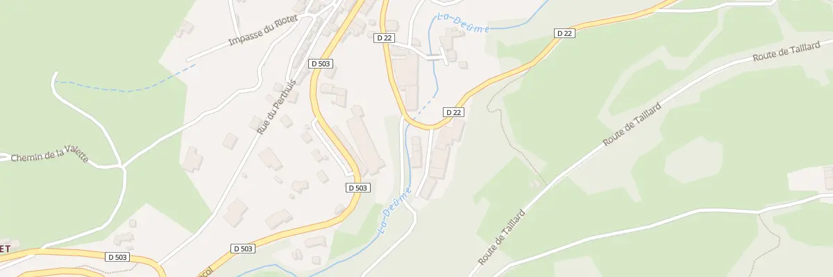 Plan du 16 Rte de Burdignes à Saint-Sauveur-en-Rue