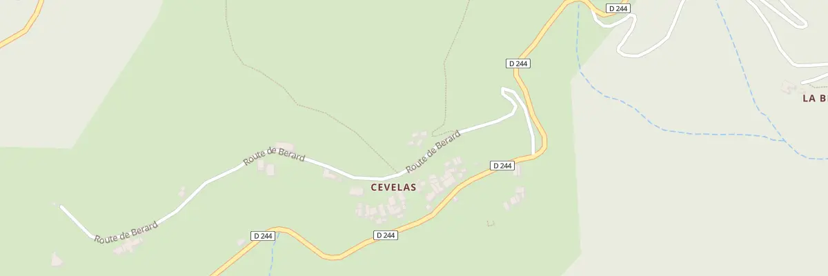 Plan du 5025 Cevelas à Issamoulenc