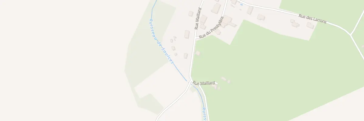 Plan du 5 Rue Maillard à Saulces-Monclin