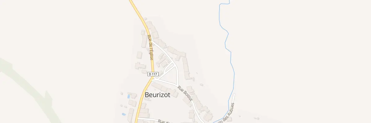 Plan du 5028 Rue de la Chaume à Beurizot