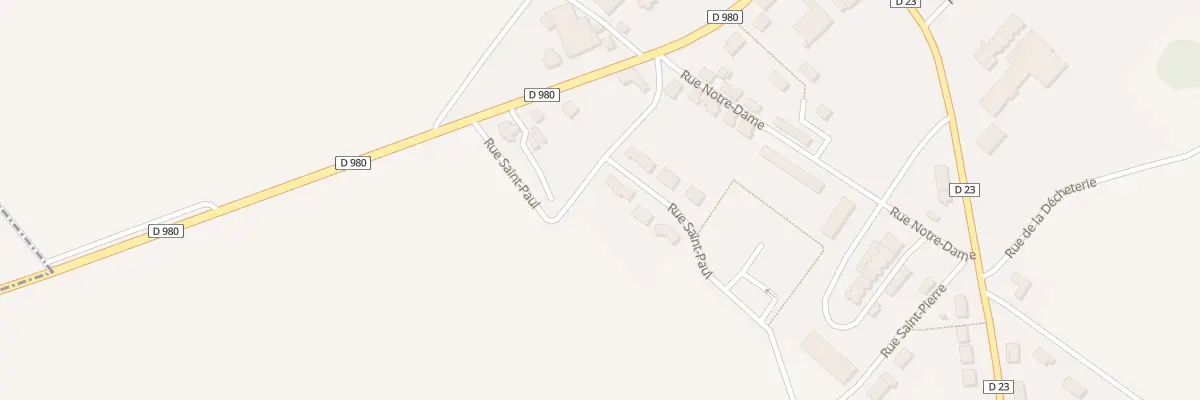 Plan du 2 Rue Saint Paul à Machault