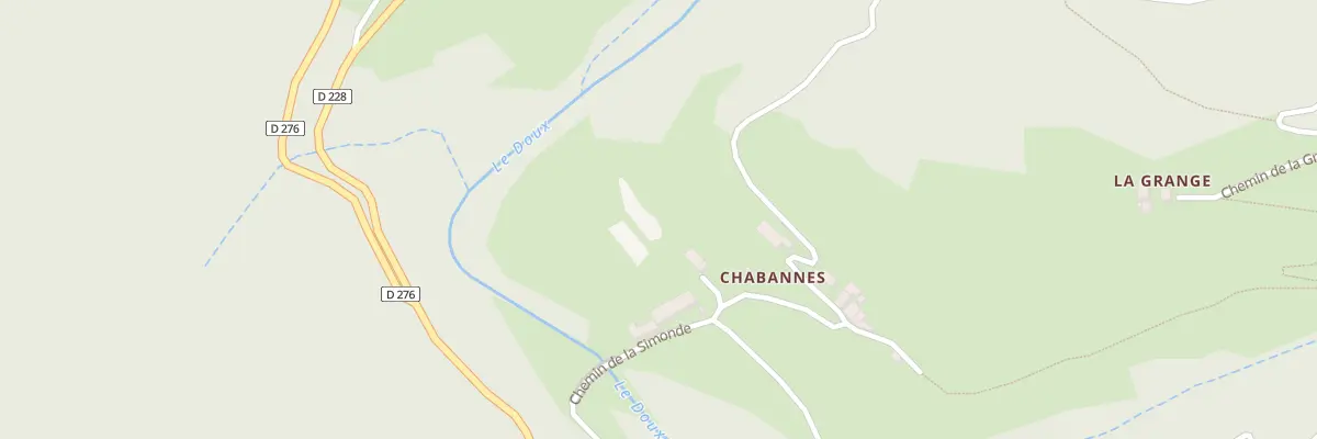 Plan du 25 Che Chabanne à Labatie-d’Andaure