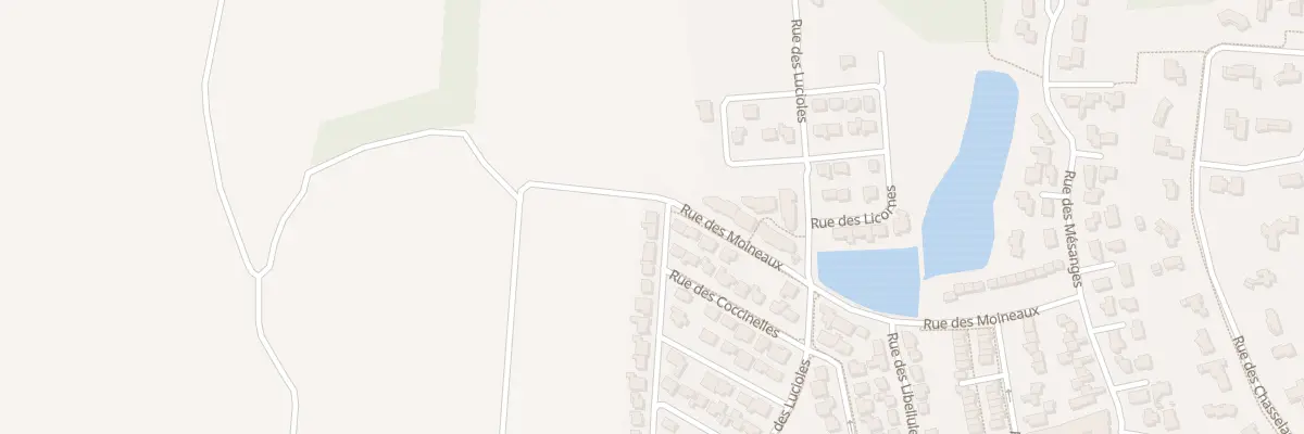 Plan du 13 Rue des Coccinelles à Bellegarde
