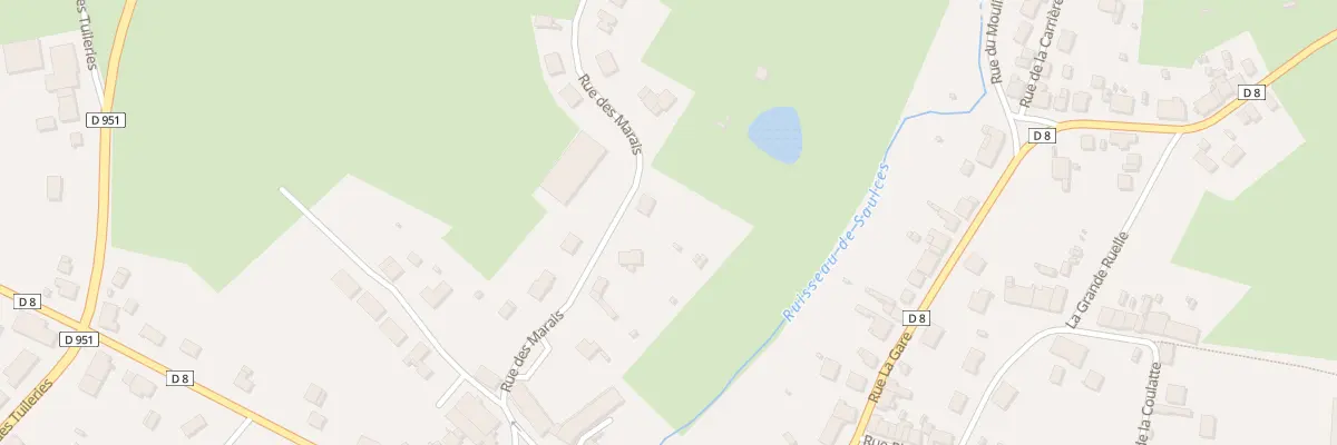 Plan du 8 Rue des Marais à Saulces-Monclin