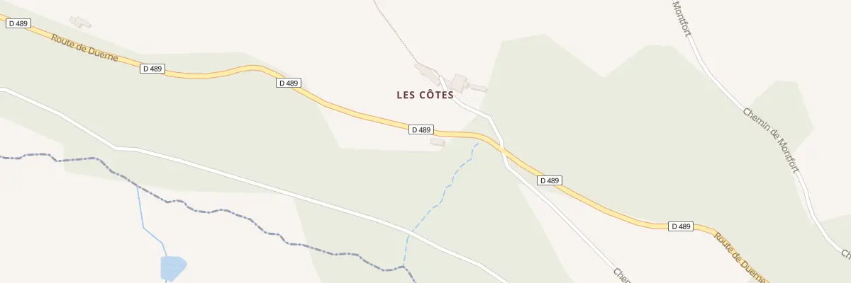 Plan du 2060 Rte de Duerne à Saint-Genis-l’Argentière