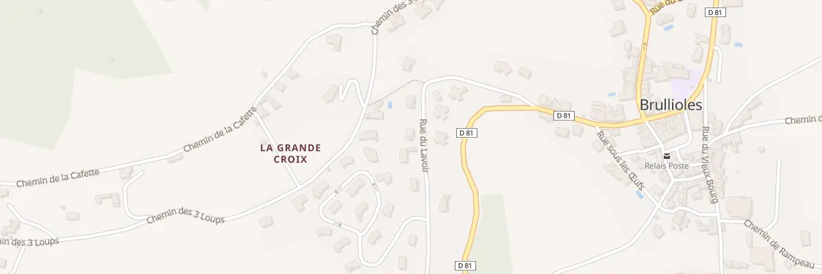 Plan du 5276 Grande Croix à Brullioles