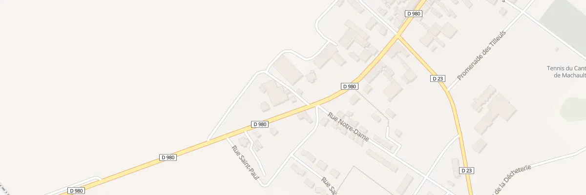 Plan du 8 Rue du Rousselet à Machault