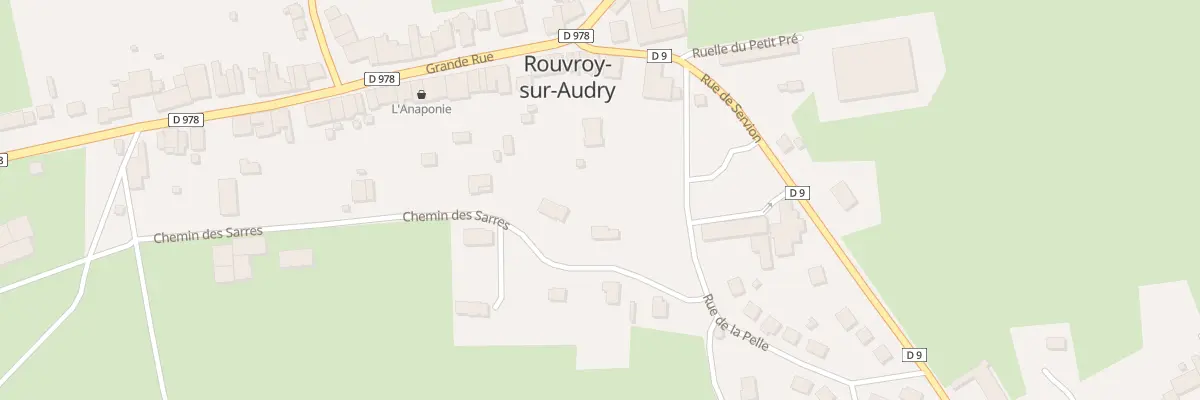 Plan du 78 Che des Sarres à Rouvroy-sur-Audry