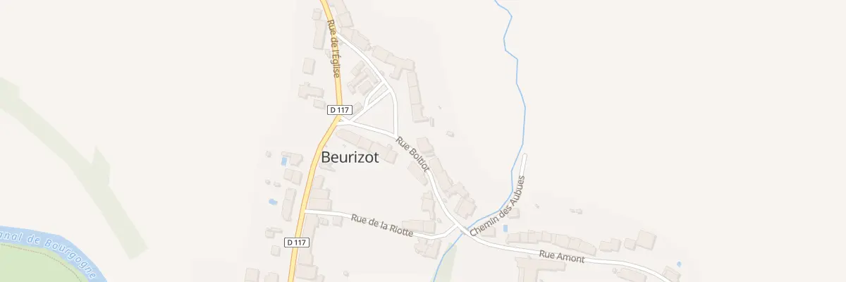Plan du 5033 Le Village à Beurizot